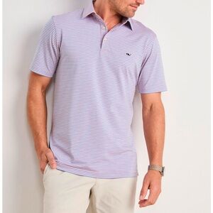 Vineyard Vines Men's Striped Polo Shirt